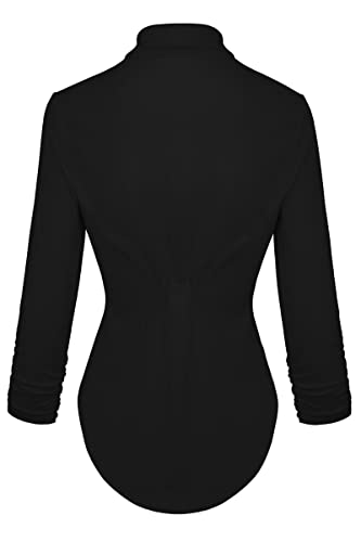 Womens Casual Work High Low Blazer Jacket - JK45590