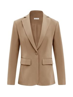 Womens Work Blazers Long Sleeve Open Front Suit Jackets 2025 Business Casual Outfits