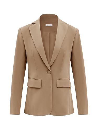 Womens Work Blazers Long Sleeve Open Front Suit Jackets 2025 Business Casual Outfits