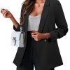 Women Business Casual Blazer Jacket Fashion with Lined Work Professional Suit Jacket