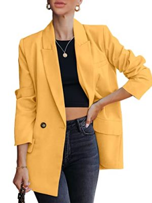 Blazer Jackets for Women Work Casual Office Long Sleeve Fashion Dressy Business Outfits