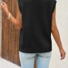 Womens V Neck Sweater Vest Casual Button Down Knit Vest Outerwear Sleeveless Trendy Cardigans